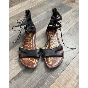 Sam Edelman black Gwenna gladiator sandals
